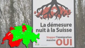 Le oui a été plus important en Suisse alémanique qu'en Suisse romande (RTS)