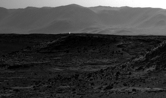 De la lumière sur Mars